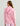 Huk women's Icon Performance Hoodie in Oleander, quick-drying long-sleeve fishing hoodie, side view