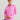 Huk women's Icon Performance Hoodie in Bright Pink, quick-drying long-sleeve fishing hoodie, front view