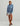 Huk women's Icon Performance Hoodie in Vintage Indigo Sea Spray, breathable long-sleeve fishing hoodie, back view