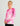 Huk women's Pursuit Performance Crew in Oleander Ombre, UPF 50+ sun protection long-sleeve performance fishing shirt, front view, alternate angle
