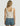 Huk women's Bayside Tank in Egret, 4-way stretch fishing tank top, side view