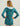 Huk women's Pursuit Cover-Up Dress in Deep Water Palm, quick-drying dress, side view