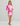 Huk women's Pursuit Cover-Up Dress in Oleander Ombre, quick-drying dress, back view