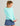 Huk women's SunUp Performance Crew in Caicos, breathable long-sleeve performance fishing shirt, front view, additional angle