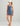 Huk women's Sandbar Dress in Vintage Indigo, breathable dress, back view, alternate angle