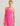 Huk women's Sandbar Dress in Fuchsia Splash, quick-drying dress, front view, alternate angle