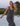 Huk women's Bayside Midi Dress in Anchor Heather, stretch dress, worn on the water