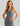 Huk women's Bayside Midi Dress in Anchor Heather, quick-drying dress, front view