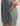 Huk women's Bayside Romper in Anchor Heather, 4-way stretch fishing bottoms, construction detail