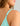 Huk women's Bayside Romper in Caicos Heather, breathable dress, material close-up