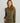 Woman wearing HUK Women's Waffle Hoodie in Dock