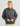 Huk women's Edisto Logo Terry Hoodie in Dark Shadow, breathable long-sleeve fishing hoodie, front view, alternate angle