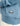 Huk women's Edisto Heritage Terry Crew in Blue Shadow, breathable fishing fleece, fabric and stitching close-up