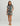 Huk women's Kona Cover-Up Dress in Volcanic Ash Radical Botanical, front view, additional angle