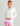 Huk women's Tide Point Oversized Shirt in White, UPF 50+ sun protection performance fishing shirt, front view, additional angle