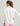 Huk women's Tide Point Oversized Shirt in White, quick-drying performance fishing shirt, side view