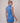 Huk women's Isla Dress in Regatta, moisture-wicking dress, back view