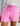 Huk women's Pursuit Volley Swim Short in Bright Pink, 4-way stretch fishing shorts, front view, additional angle