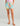 Huk women's Pursuit Volley Swim Short in Pale Algae Beach Vibes, 4-way stretch fishing shorts, front view, alternate angle