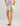 Huk women's Pursuit Volley Swim Short in Pale Algae Beach Vibes, quick-drying fishing shorts, side profile view