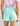 Huk women's Pursuit Volley Swim Short in Caicos Sea Spray, quick-drying fishing shorts, side profile view