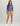 Huk women's Cruiser Short in Marl, stretch fishing shorts, front view