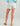 Huk women's Isla Short in Seagull, quick-drying fishing shorts, side view
