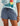 Huk women's Isla Short in Vintage Indigo, quick-drying fishing shorts, material close-up