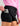 Huk women's Embark Skort in Black, quick-drying fishing bottoms, construction detail