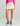 Huk women's Embark Skort in Silver Birch, stretch fishing bottoms, front view, alternate angle