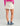 Huk women's Embark Skort in Silver Birch, moisture-wicking fishing bottoms, side view