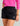 Huk women's Embark Short in Black, UPF 50+ sun protection fishing shorts, front view