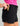 Huk women's Embark Short in Black, quick-drying fishing shorts, fabric and stitching close-up