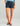 Huk women's Embark Short in Sea Storm, quick-drying fishing shorts, front view, alternate angle
