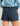 Huk women's Embark Short in Sea Storm, quick-drying fishing shorts, side view