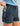 Huk women's Embark Short in Sea Storm, UPF 50+ sun protection fishing shorts, fabric and stitching close-up