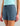 Huk women's Bayside Short in Vintage Indigo Heather, quick-drying fishing shorts, front view