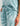 Huk women's Breezeway Printed Pant in Heron Blue Conch Shell, fishing pants, fabric and stitching close-up