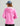 Huk women's Storm Jacket 2.0 in Bright Pink, rain jacket, side view