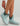 Huk women's Rogue Wave Boots in Heron Blue, breathable deck boots, logo and branding detail