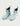 Huk women's Rogue Wave Boots in Heron Blue, breathable deck boots, material close-up