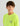 Huk kids' Rising Huk Tee in Neon Yellow Heather, short-sleeve fishing t-shirt, construction detail