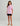 Huk kids' Paper Cut Tee in Oleander, short-sleeve fishing t-shirt, back view