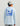 Child wearing light blue long sleeve hoodie tee with blue Huk logo graphic on back, shown from behind.