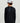 Huk kids' Pursuit Performance Crew in Black, breathable long-sleeve performance fishing shirt, back view