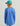 Huk kids' Pursuit Performance Crew in Regatta, breathable long-sleeve performance fishing shirt, side view