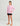 Huk youth Girls Pursuit Performance Crew in Oleander, breathable long-sleeve performance fishing shirt, back view