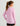 Huk youth Girls Pursuit Performance Crew in Oleander, vented long-sleeve performance fishing shirt, side view