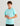 Huk kids' Pursuit Short Sleeve Performance Crew in Caicos, stain-release short-sleeve performance fishing shirt, front view, alternate angle