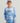 Huk kids' Mossy Oak Pursuit Performance Crew in Mossy Oak Regatta, vented long-sleeve performance fishing shirt, front view